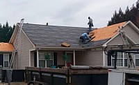 New roof / seamless gutters